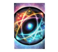 Merveilleux univers - Puzzle en bois pour adultes et enfants - Décoration de puzzle stimulante