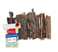 MERVELA® Bâtons en peau de chameau, 1 kg [qualité allemande] pour chiens souffrant d'allergies, récompense, collation d'entraînement, sans céréales, friandise pour chien, hypoallergénique, à mâcher