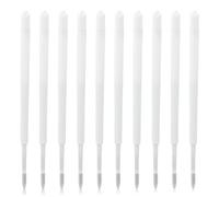 MERVYNGLYNNHUNTER 52 pièces Recharges pour stylos à bille, bleues, 1,0 mm, pour la maison, le bureau, l'école