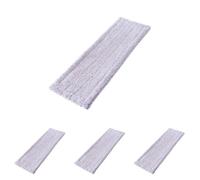 Mery Balai de Rechange en Microfibre, 100 Lilas, 45 x 15 cm (Lot de 4)
