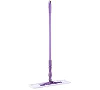 Mery Balai Microfibre avec Perche, Acier Peint, Violet et Lilas, 45 X 15 X 80 - 140