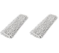 Mery de Rechange Balai Microfibre Premium, Gris, 47 x 15.50 cm (Lot de 2)