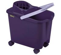 MERY - Lave sol complet à roulettes 14 L lilas