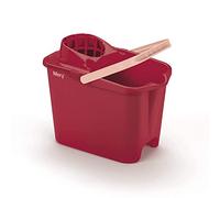 Mery Seau avec essoreur, 14 litres 39x25.5 x31 cm, Corail