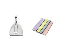 Mery | Set Pelle + Chiffon Microfibre 4 u. + Serpillière Microfibres | Nettoyage Complet | Bleu/Blanc