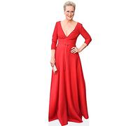Meryl Streep (Red Dress) Silhouette en carton Grandeur Nature
