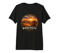 Merzouga Désert Sahara Sunset Maroc T-Shirt Haut de Gamme