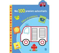 Mes 100 premiers autocollants - Police & pompiers - Collectif - Le Ballon Eds - broché - Document jeunesse