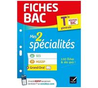 Collectif – Fiches bac : Mes 2 spécialités Tle générale (SES, HGGSP & Grand Oral) – Bac 2026