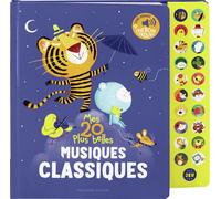 Amandine Piu – Mes 20 plus belles musiques classiques – Livre sonore, cherche-et-trouve – Cartonné