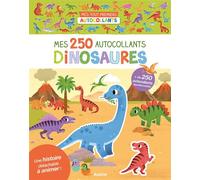 Mes 250 autocollants - dinosaures ned - Yi-Hsuan Wu - Auzou Philippe Eds - broché - Document jeunesse