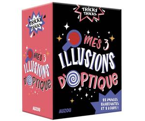 Mes 3 illusions d'optique : Avec 11 images bluffantes et 1 loupe