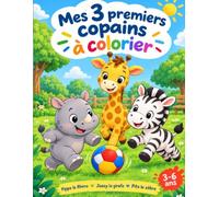 Mes 3 premiers copains à colorier