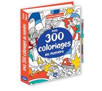 Mes 300 coloriages au numéro, un crayon multi-mines offert - Charlène Delbarre - Editions 365 - cartonné - Document jeunesse