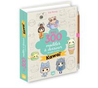 Mes 300 modèles à dessiner en pas à pas Kawaï - Lise Herzog - Editions 365 - broché - Document jeunesse