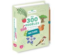 Mes 300 modèles à dessiner en pas à pas super-faciles spécial nature - Lise Herzog - Editions 365 - cartonné - Document jeunesse