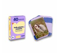 Mes 40 Premiers Mots: Animaux Violet TU