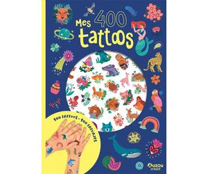 Mes 400 tattoos - Paula McGloin - Auzou Philippe Eds - relié - Document jeunesse