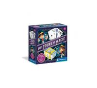 Mes 5 Tours de Magie avec 2 accessoires : cartes magique, coffre fort - Jeu Magicien Enfant 7 ans - Set illusionniste et carte