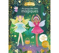 Mes 500 autocollants créatifs - Au pays des fées magiques - Ophélie Ortal - Auzou Éditions - broché - Document jeunesse
