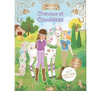 Auzou Autocollants Mes 500 autocollants créatifs - chevaux et cavalières
