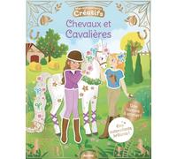 Auzou Autocollants Mes 500 autocollants créatifs - chevaux et cavalières