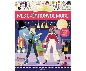 Mes 500 autocollants creatifs - mes creations de mode - Ophélie Ortal - Auzou Philippe Eds - broché - Document jeunesse