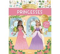 Ophélie Ortal – Mes 500 autocollants créatifs – Princesses – Document jeunesse – Broché