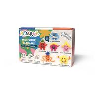 Mes 6 monsieur madame en pâte à modeler