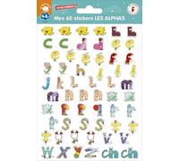Mes 60 stickers les Alphas - Nouvelle édition 2022