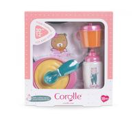 Mes Accessoires Poupons Corolle Bb30 Petit Coffret Repas Rose