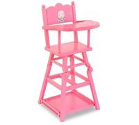 Mes Accessoires Poupons Corolle Bb36/42 Chaise Haute Rose