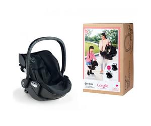 Mes Accessoires Poupons Corolle Bb36/42 Cybex Priam - Porte Poupon Noir 2 En 1