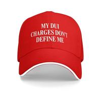 Mes accusations de Conduite en état d'ivresse ne me définissent Pas - Casquette de Baseball Vintage Ajustable