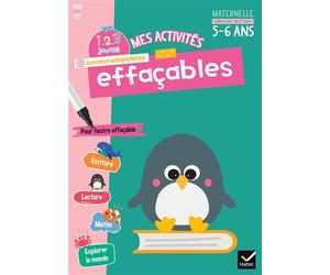Mes activités effaçables Grande Section 1, 2, 3 Jouons ! - Alissia Waeles - Hatier - broché - Scolaire / Universitaire