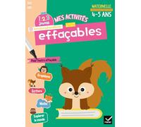 Mes activités effaçables Moyenne Section: 1, 2, 3 Jouons !