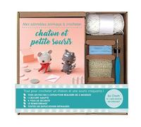 Mes adorables animaux à crocheter : Chaton et petite souris