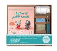 Mes adorables animaux à crocheter : Chaton et petite souris - Marie Clesse - Mango - Guide