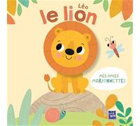 Collectif – Mes amies marionnettes : Léo le lion – Album éveil dès la naissance – Cartonné