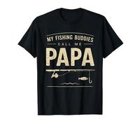 Mes Amis de pêche m'appellent Papa, pêcheur, pêcheur, Grand-père T-Shirt