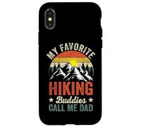 Mes amis de randonnée préférés Call Me Dad Vintage Outdoor Dad Coque pour iPhone X/XS