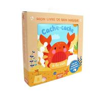 Mes amis du bain – Cache-cache à la mer – Mon livre de bain magique – Auzou