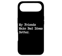 Mes Amis Font de Mauvaises idées de Meilleures Citations Coque pour iPhone Air