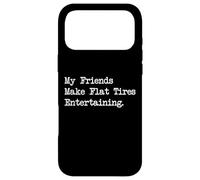 Mes Amis Font des pneus Plats divertissants Citations drôles de Cyclisme Coque pour iPhone 17 Pro Max