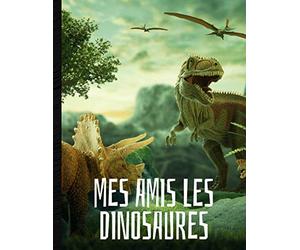 Mes amis les dinosaures: cahier de coloriage de dinosaures et animaux préhistoriques ( tortues, crocodiles...) pour garçons et filles à partir de 4 ... à dessiner facilement | format 8,5*11"