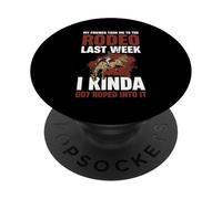 Mes Amis m'ont emmenée au rodéo la Semaine dernière PopSockets PopGrip Adhésif