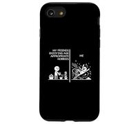 Mes amis profitant de passe-temps adaptés à l'âge Comparez avec moi Coque pour iPhone SE (2020) / 7 / 8