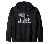 Mes amis profitant de passe-temps adaptés à l'âge Comparez avec moi Sweat à Capuche