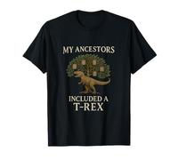 Mes ancêtres incluaient Un Arbre généalogique T-Rex T-Shirt