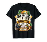 Mes Anciens Collègues Travaillent Je Pense À Eux Parfois T-Shirt Graphique avec Valeur